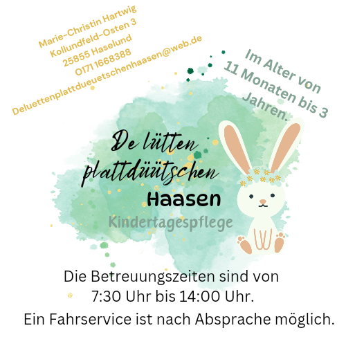 lütte plattdütsche haasen